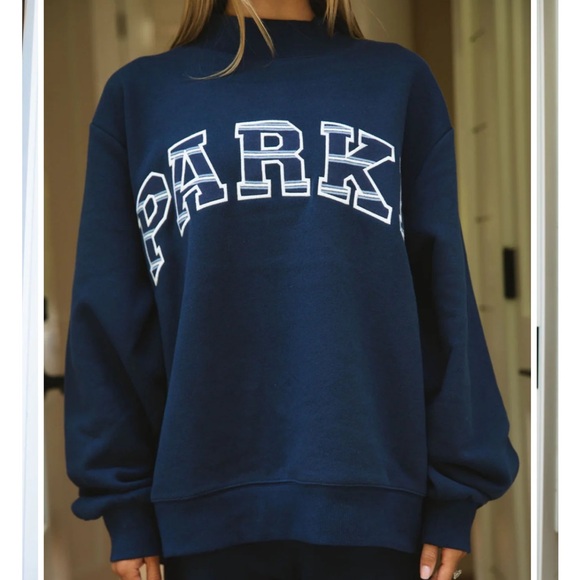 Parke Tops - Maggie & Emma Heritage Varsity Mockneck
